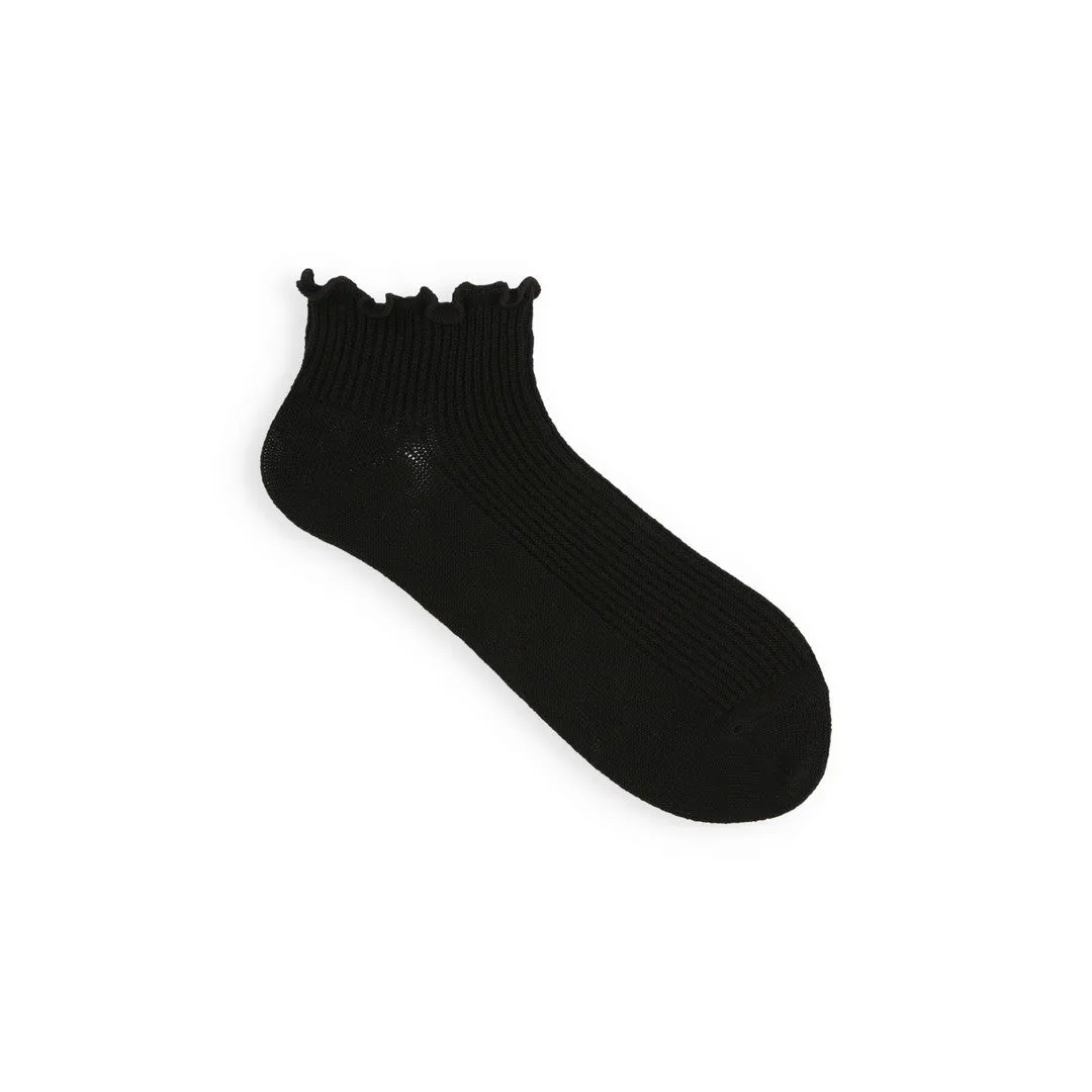 011120162 Merrow Top Fine Ribbed Trainer Socks