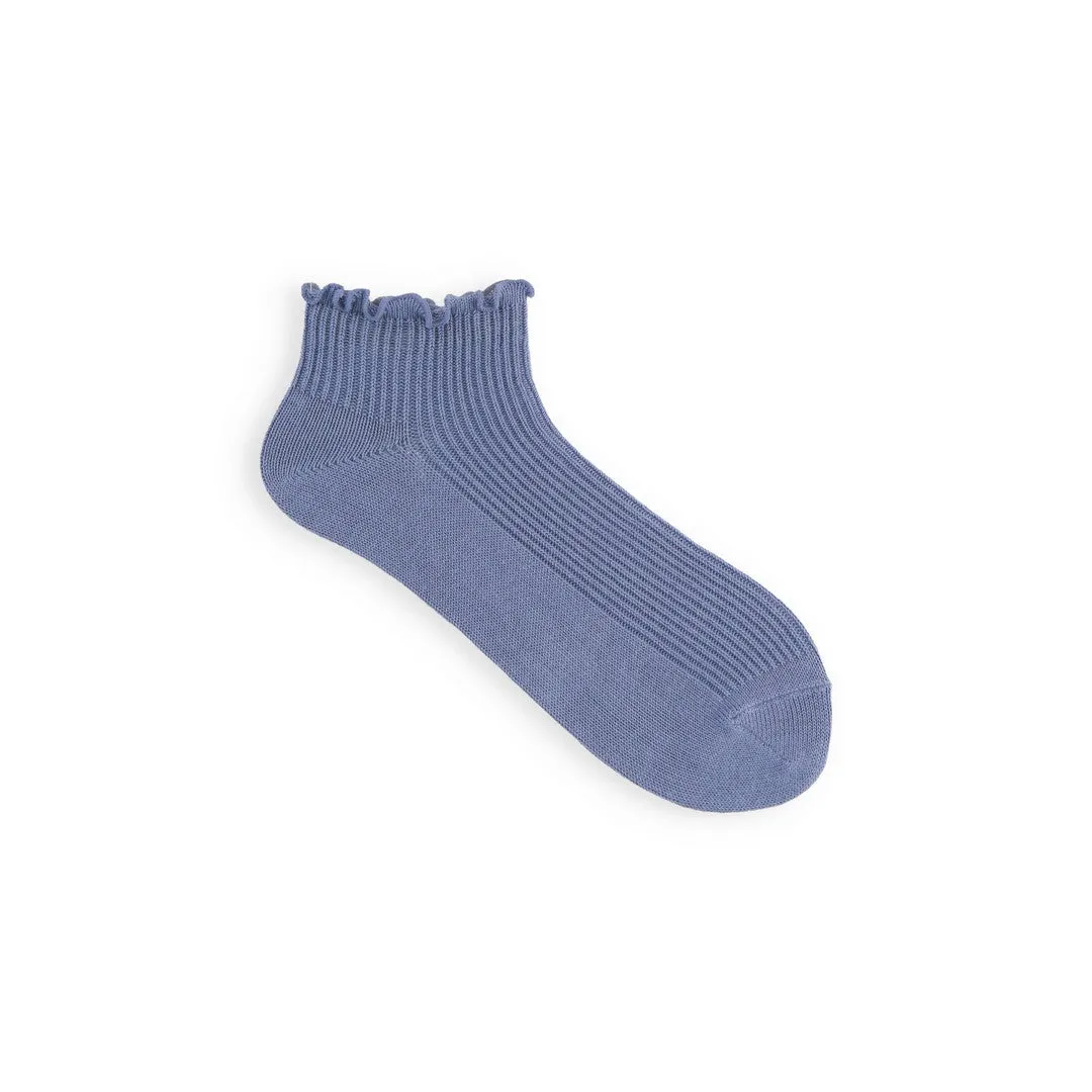 011120162 Merrow Top Fine Ribbed Trainer Socks
