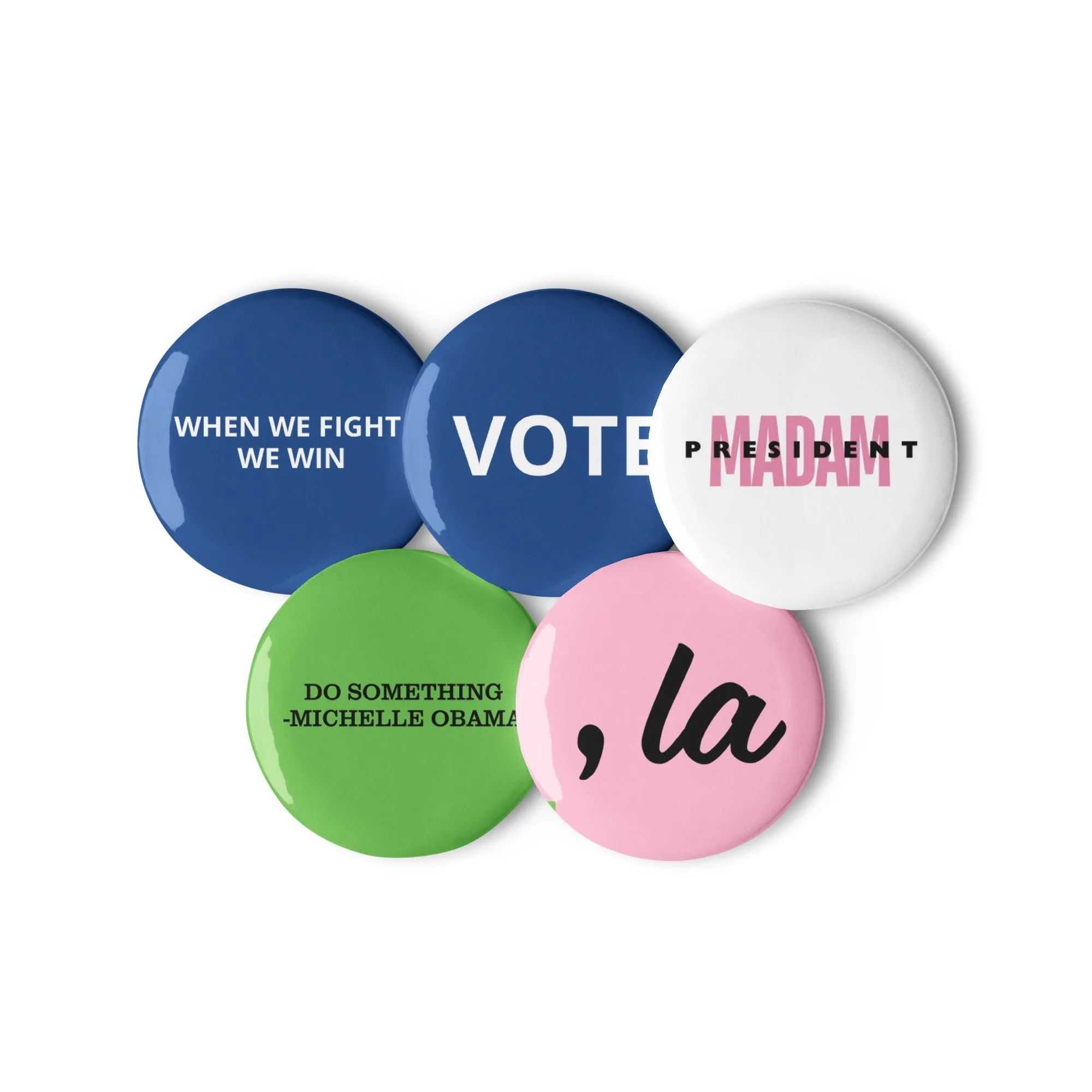 2024 VOTE pin buttons