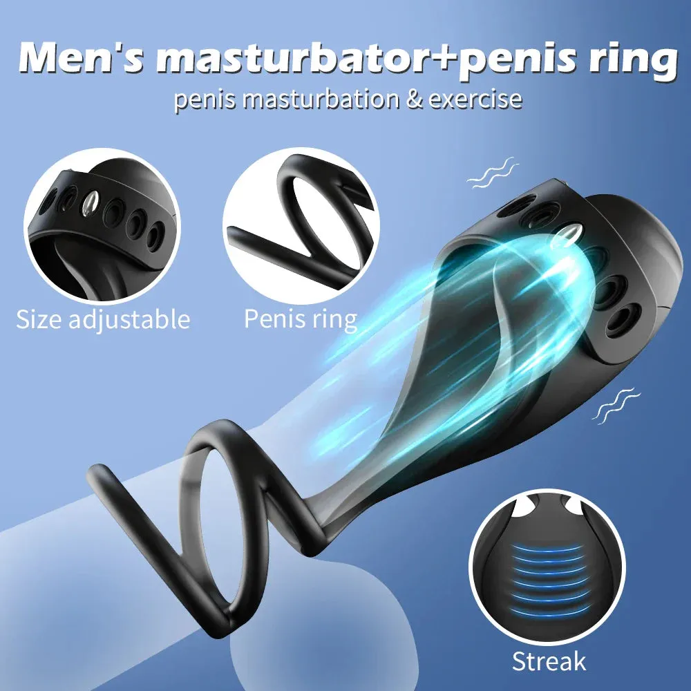 3rd Generation Penis Trainer Delay Trainer App Remote Control Vibrator Men Masturbators