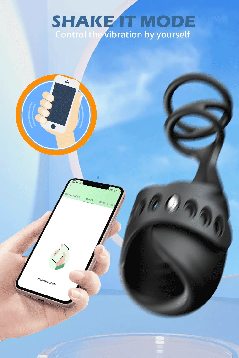 3rd Generation Penis Trainer Delay Trainer App Remote Control Vibrator Men Masturbators