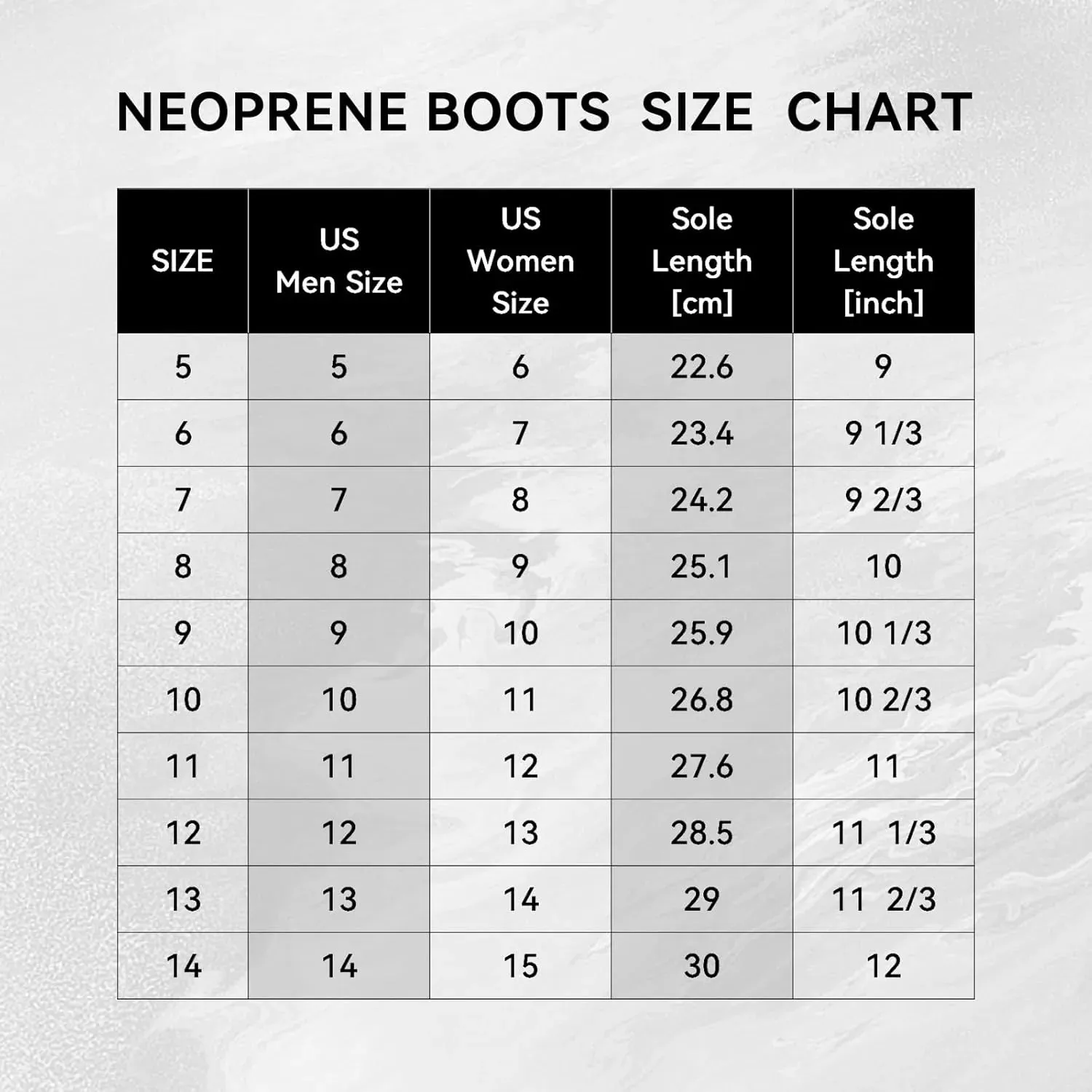 5mm Dive Boots