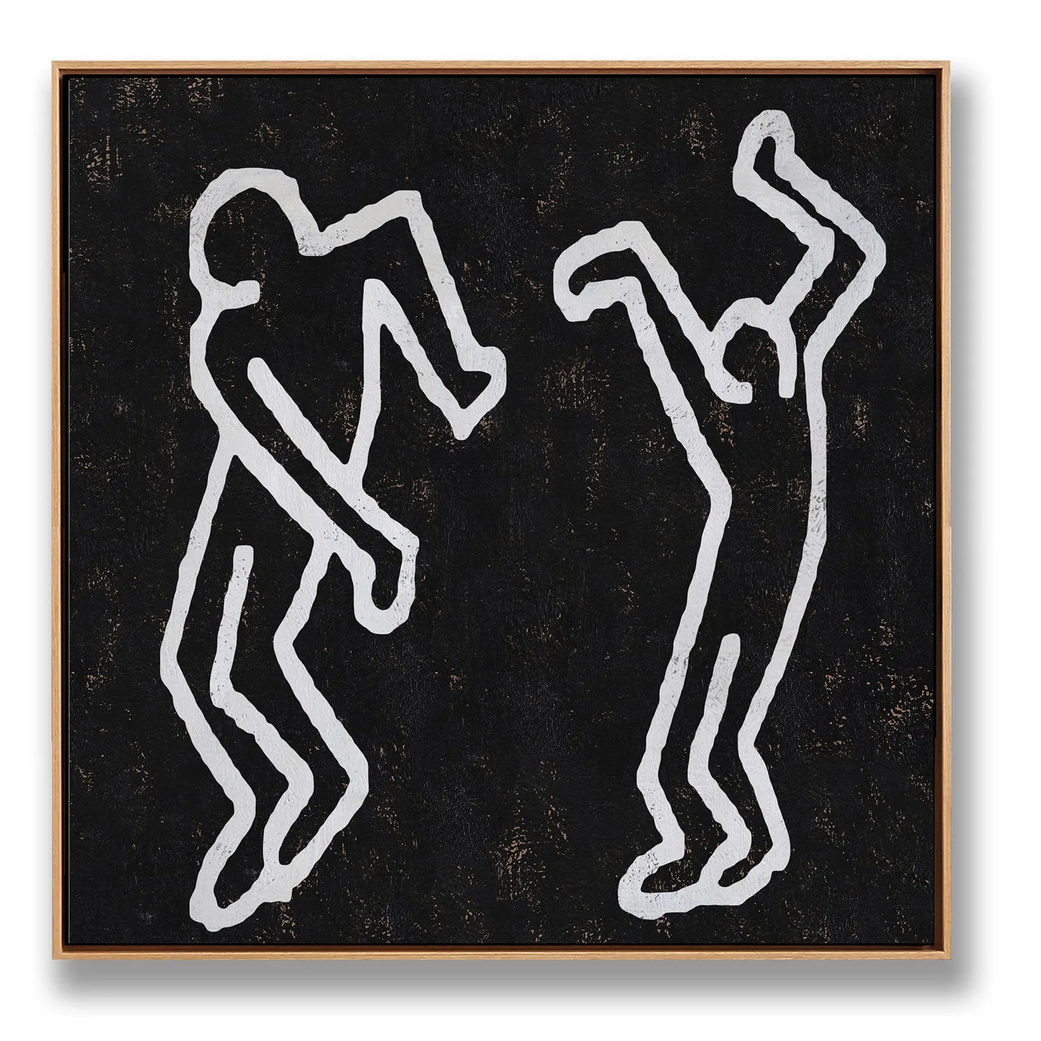 Abstract Dancing Man Painting H207SR1