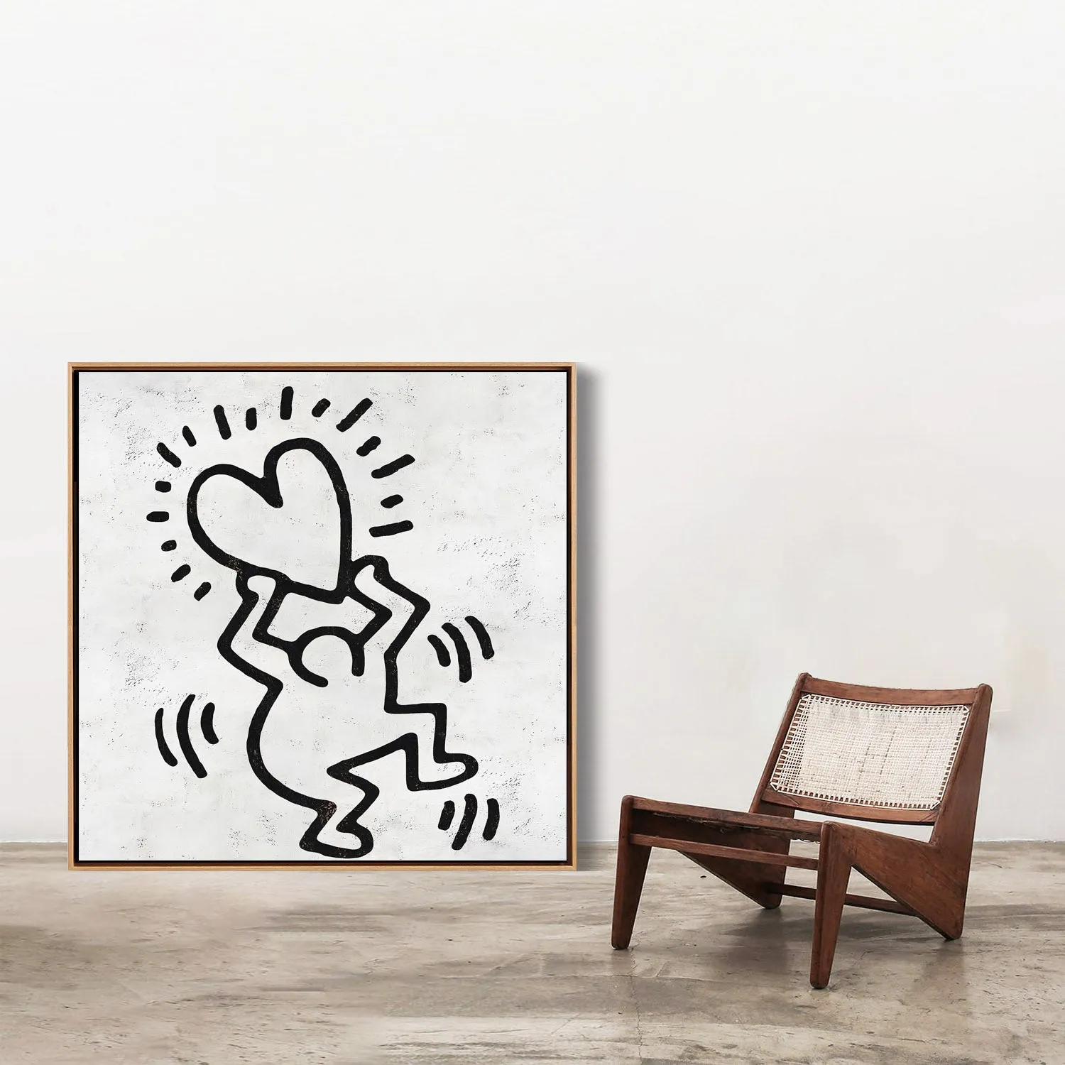 Abstract Dancing Man Painting H306S