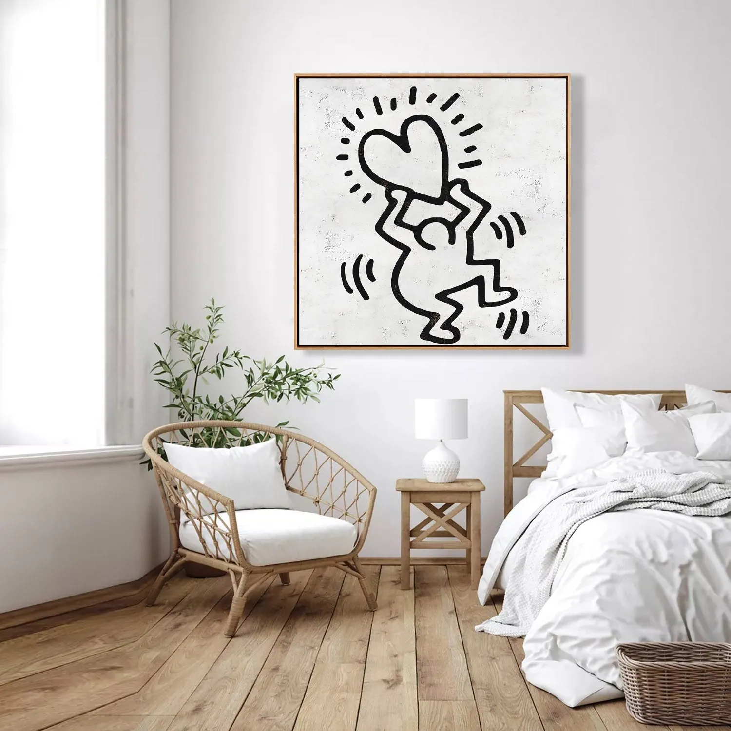 Abstract Dancing Man Painting H306S
