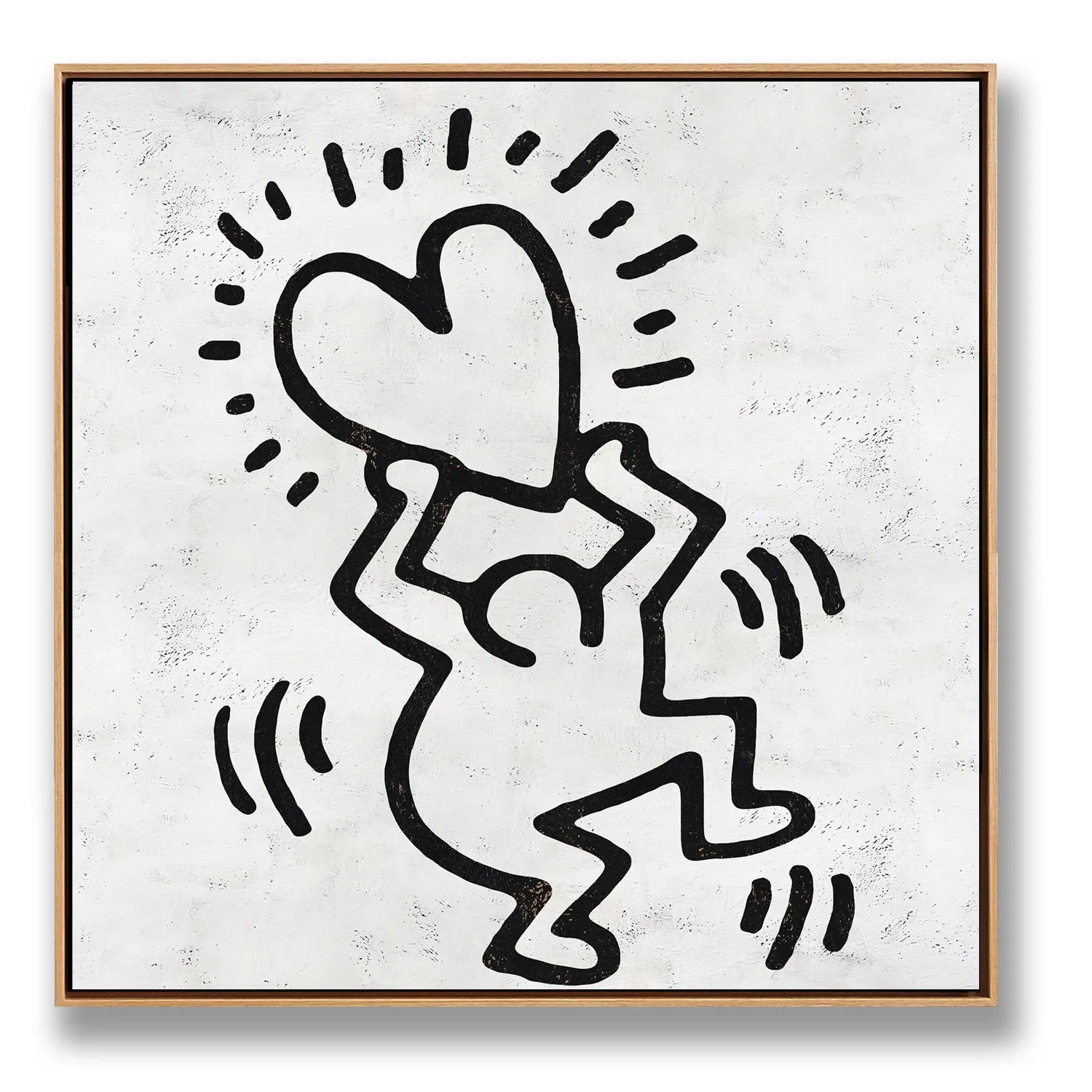 Abstract Dancing Man Painting H306S