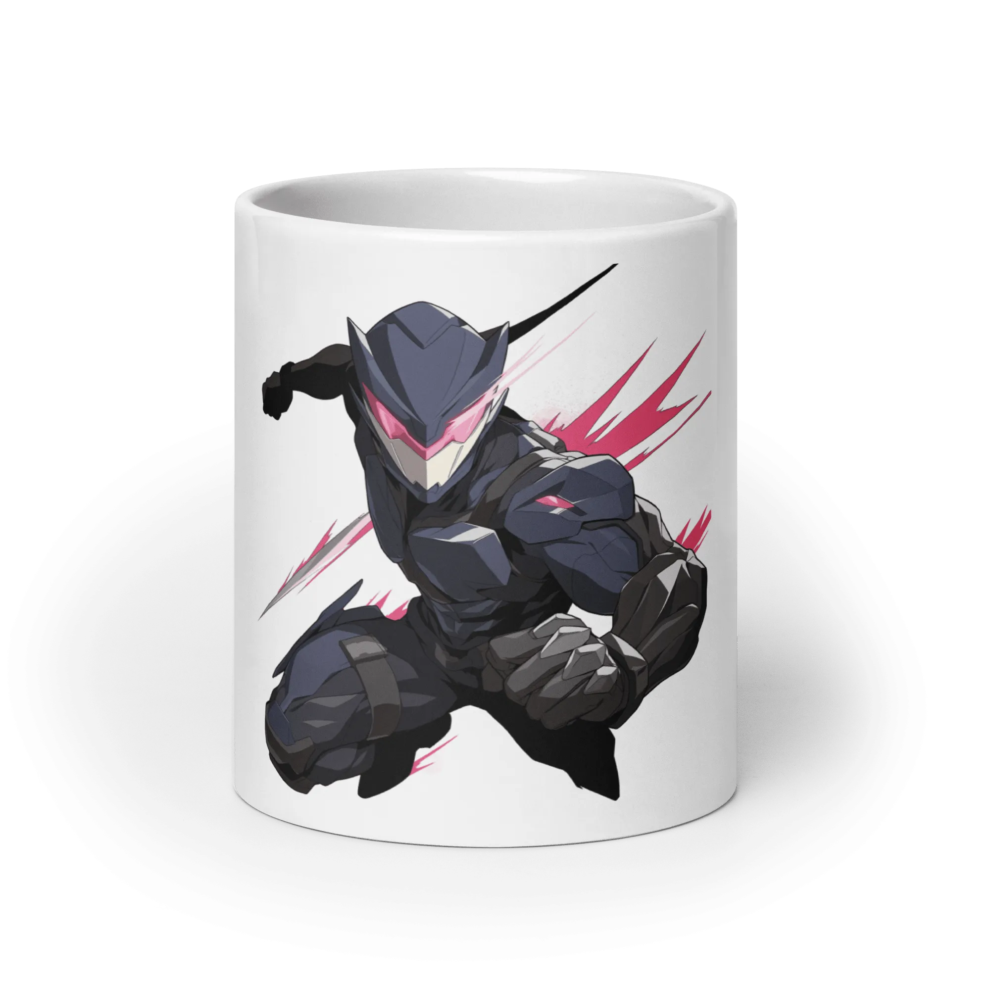 Action Man! White Glossy Mug #3