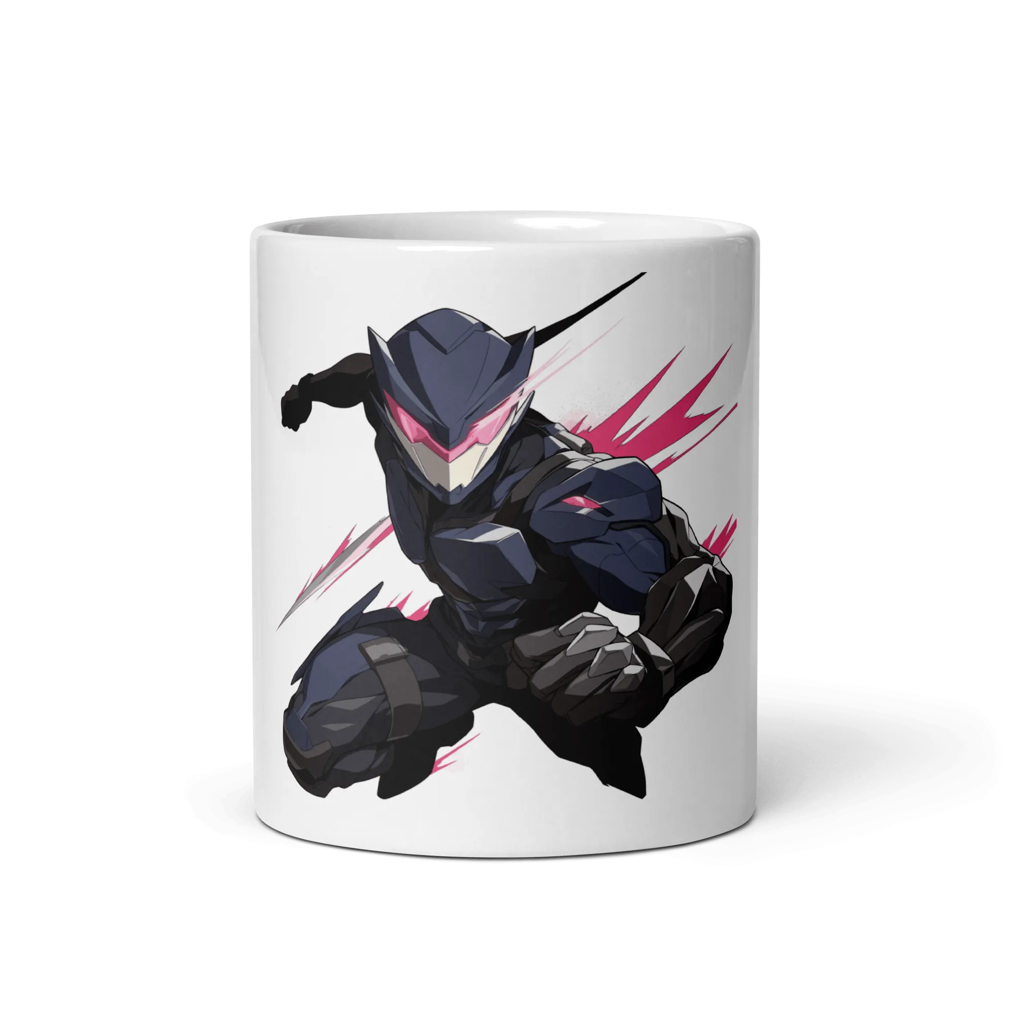 Action Man! White Glossy Mug #3