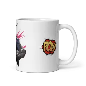 Action Man! White Glossy Mug #3