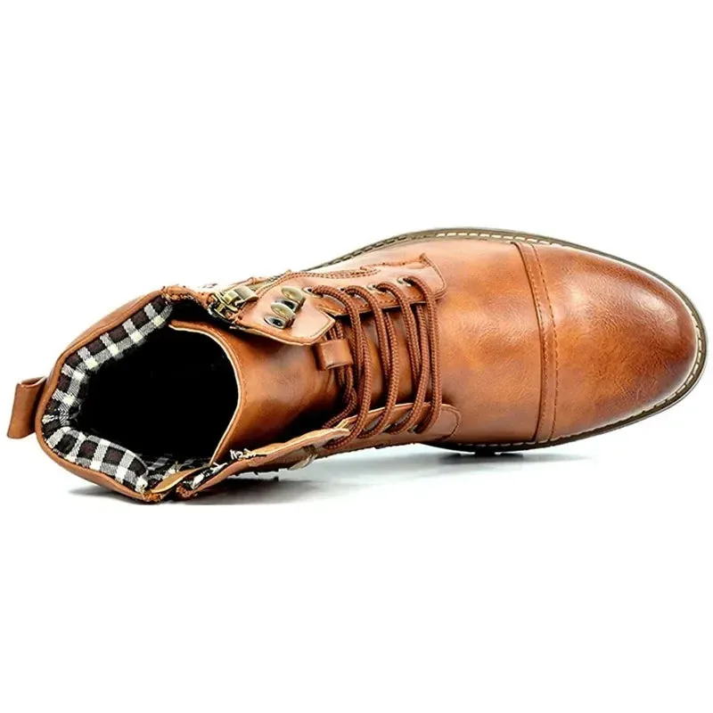 Andre™ Lace-Up Leather Boots