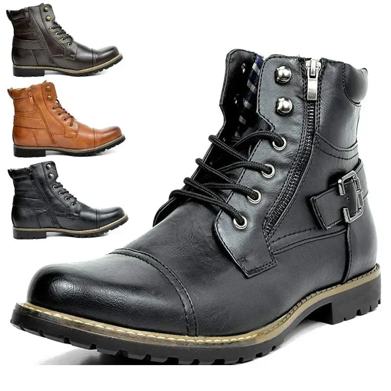 Andre™ Lace-Up Leather Boots
