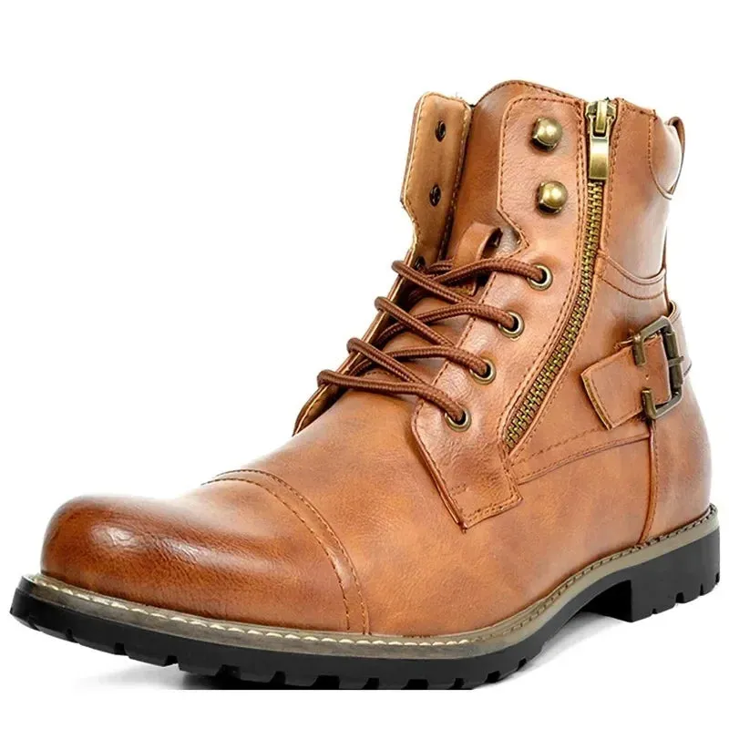 Andre™ Lace-Up Leather Boots