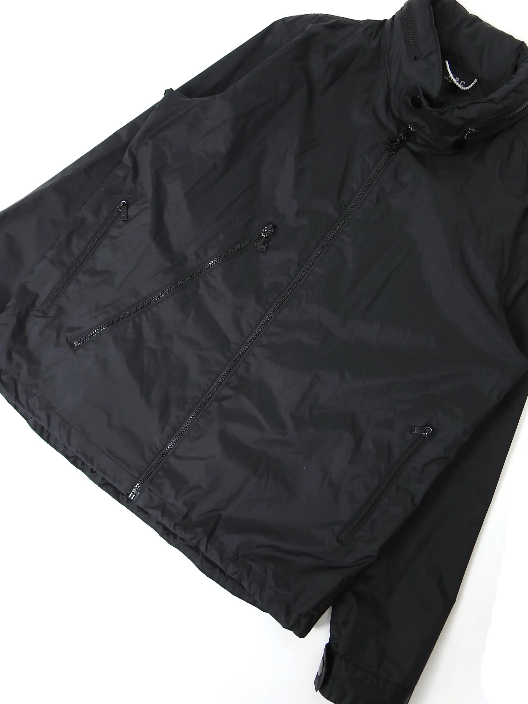 A.P.C. x K Way Packable Windbreaker Black Medium