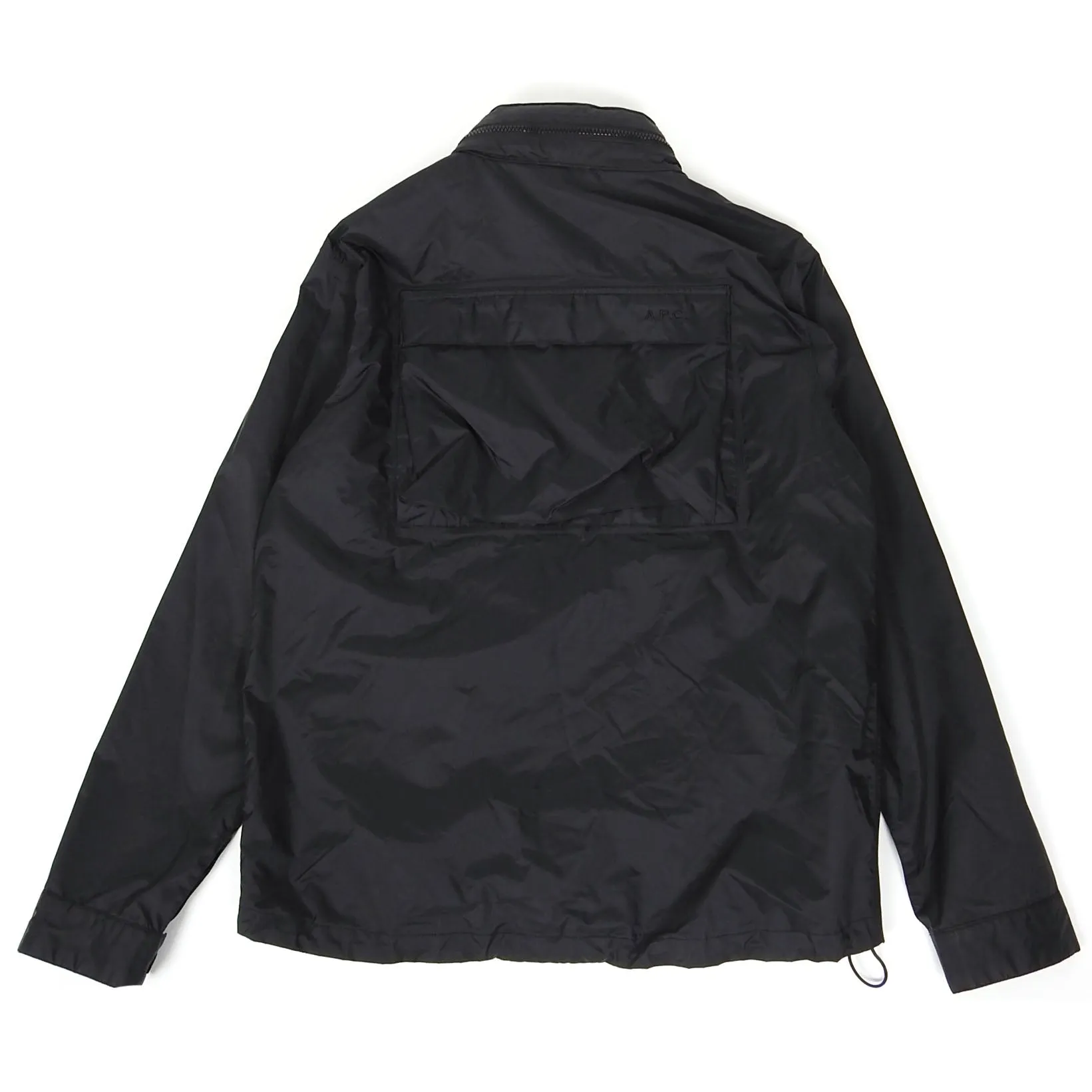 A.P.C. x K Way Packable Windbreaker Black Medium