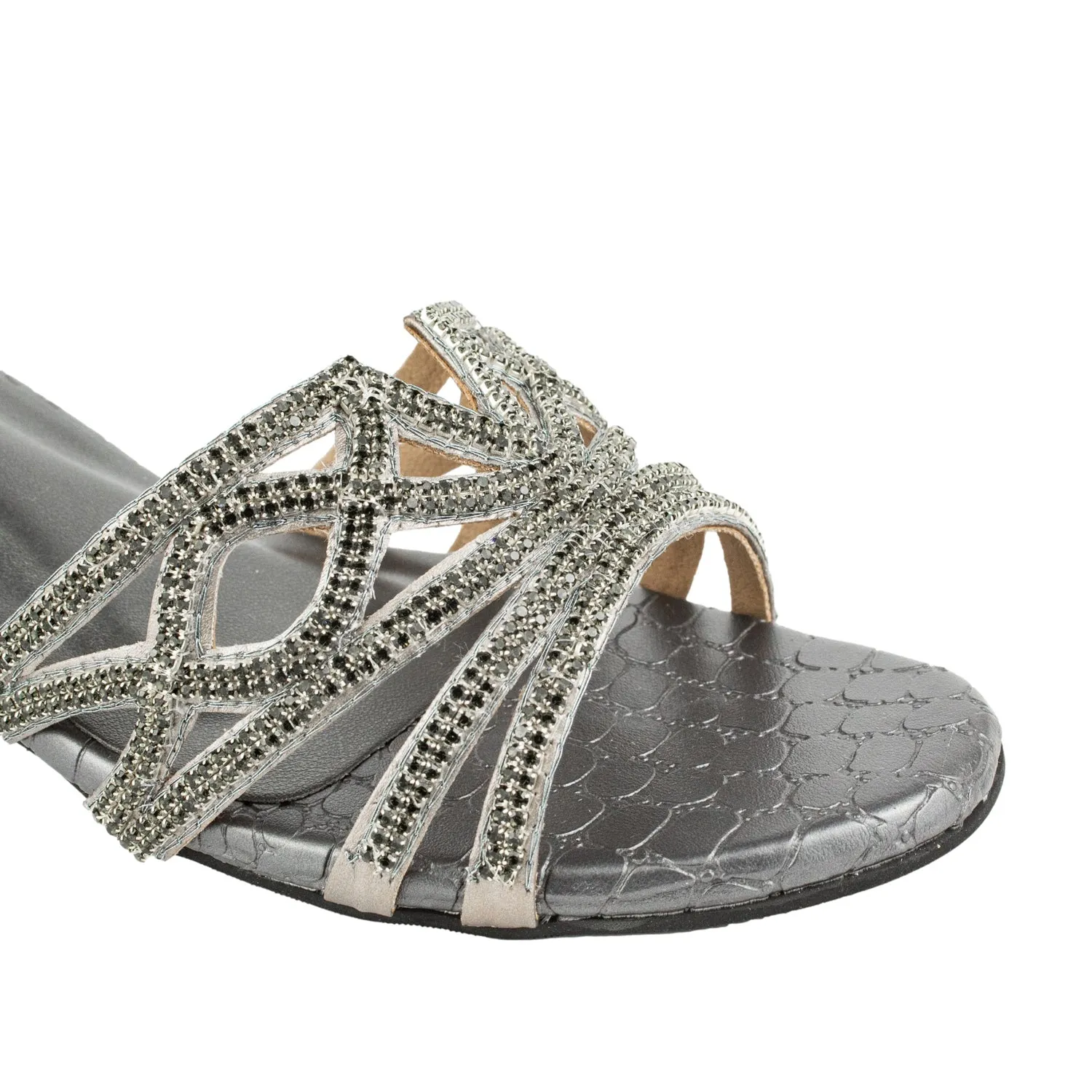 Arwa Heels S222H - Grey