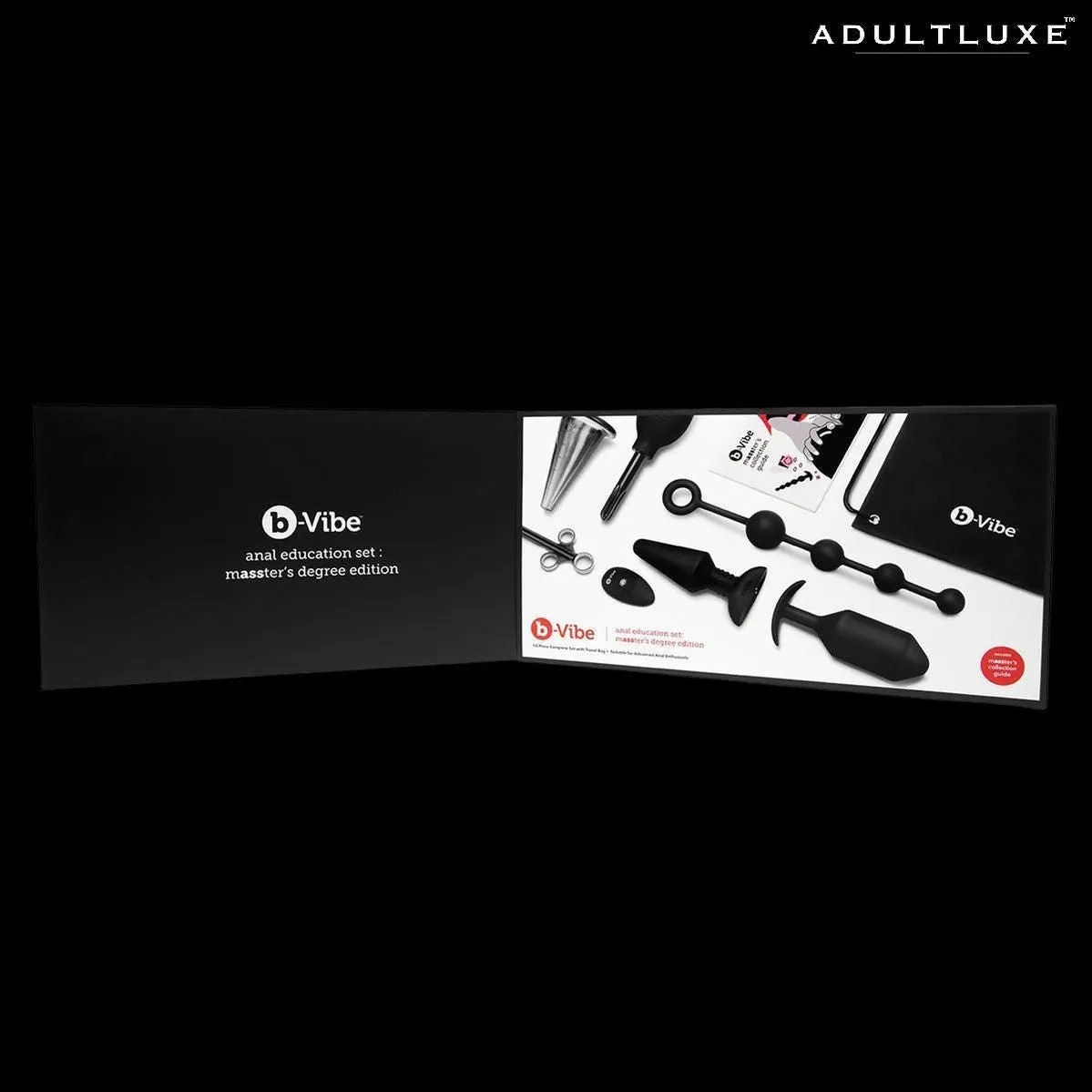 B-Vibe Anal Education Set Masster's Degree Edition