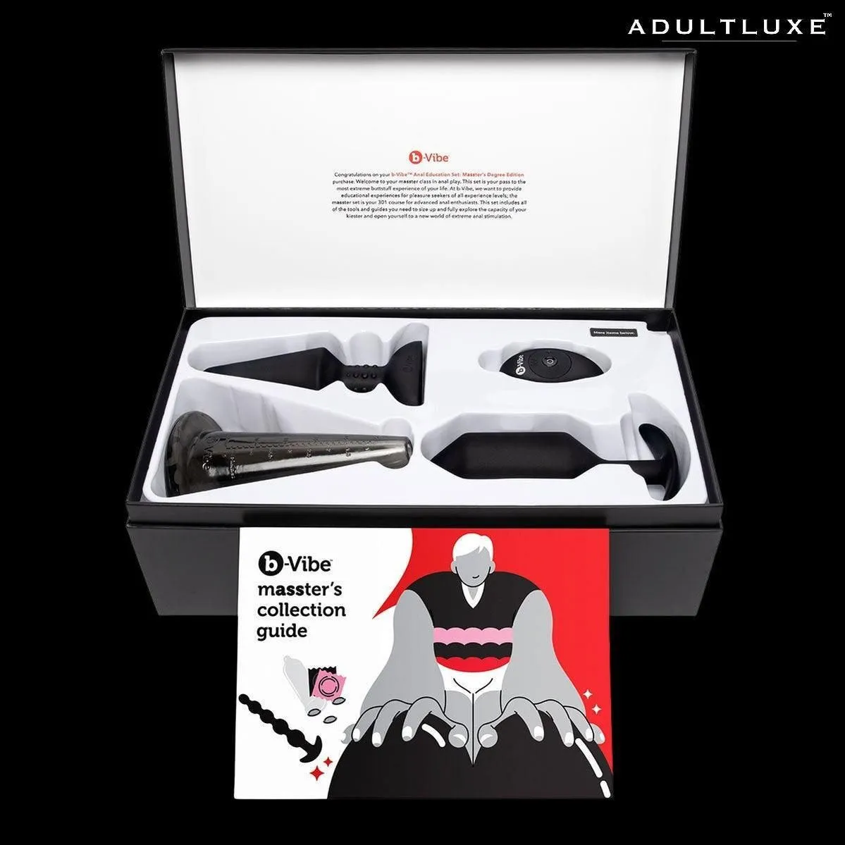 B-Vibe Anal Education Set Masster's Degree Edition
