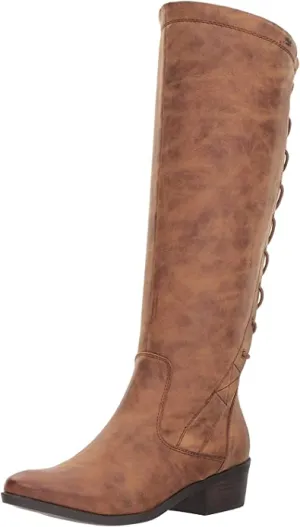BareTraps Womens Gardyna Almond Toe Knee High Fashion Boots, Whiskey, Size 5.5
