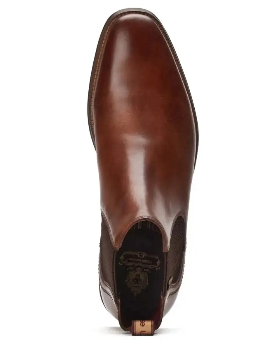 Base London Men's Sikes Chelsea Boots Washed Tan
