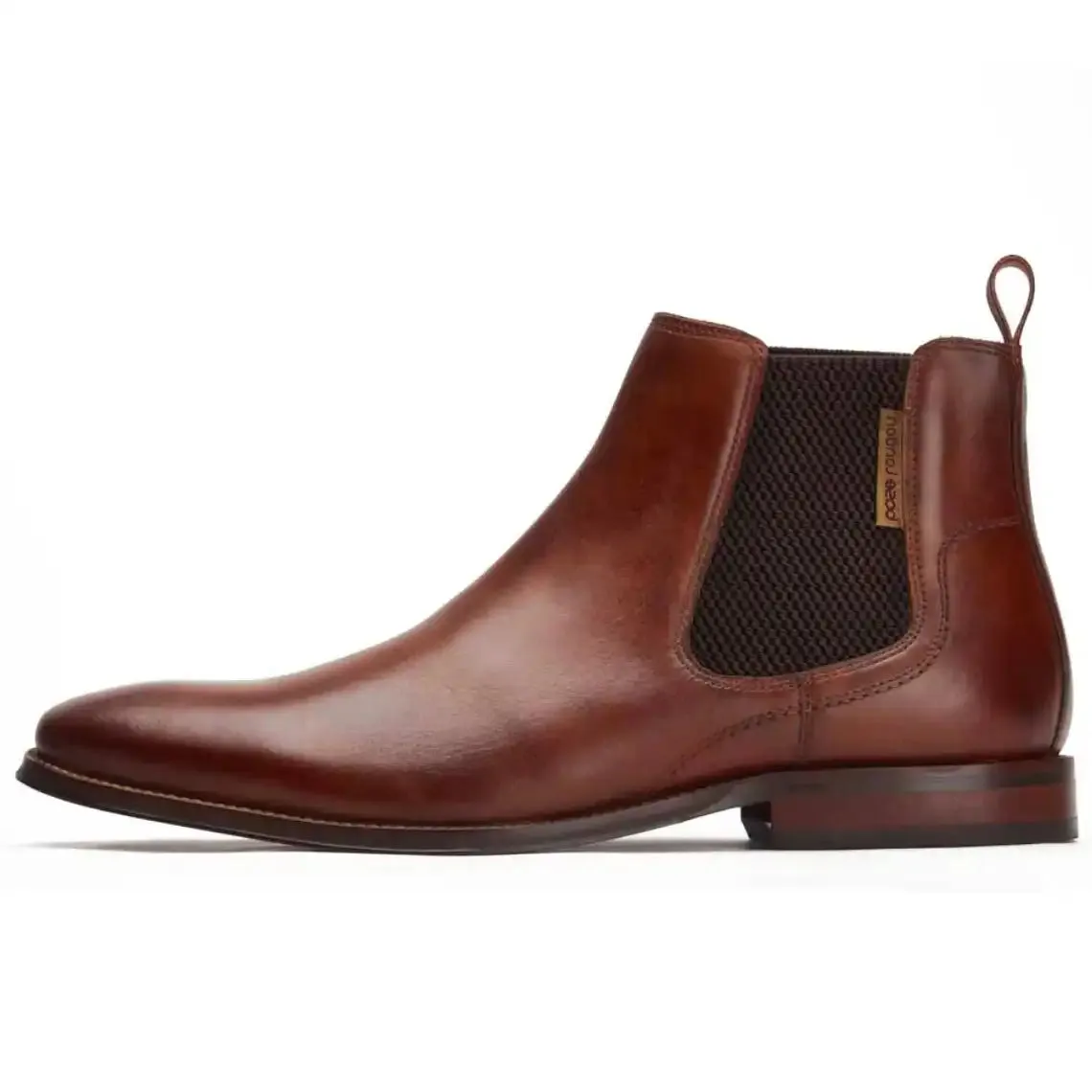 Base London Men's Sikes Chelsea Boots Washed Tan
