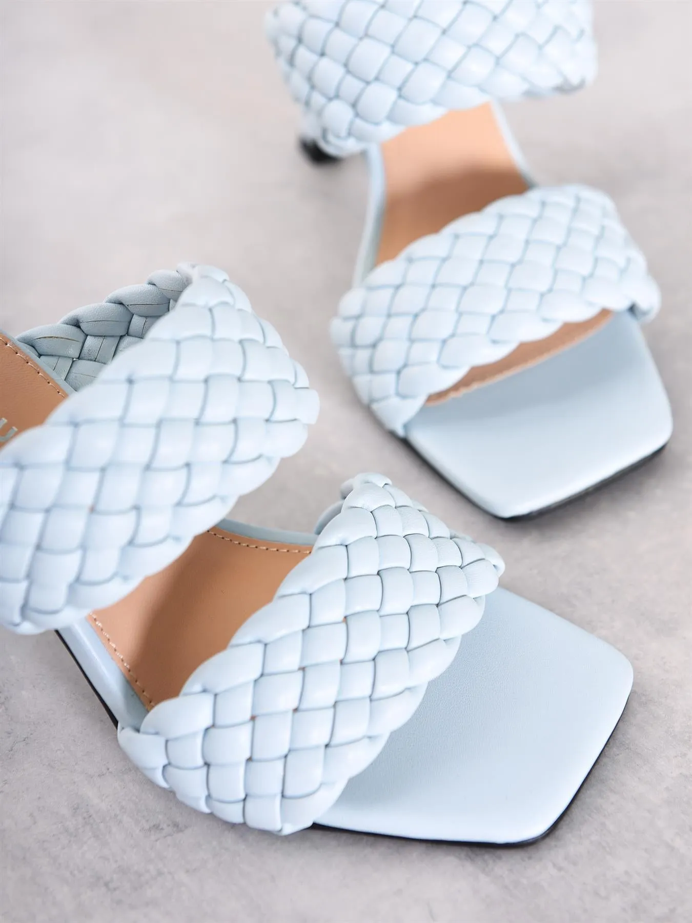 Blue High-Heels Sandals