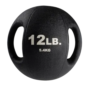 Bodysolid Dual Grip Medicine Ball - 12lb