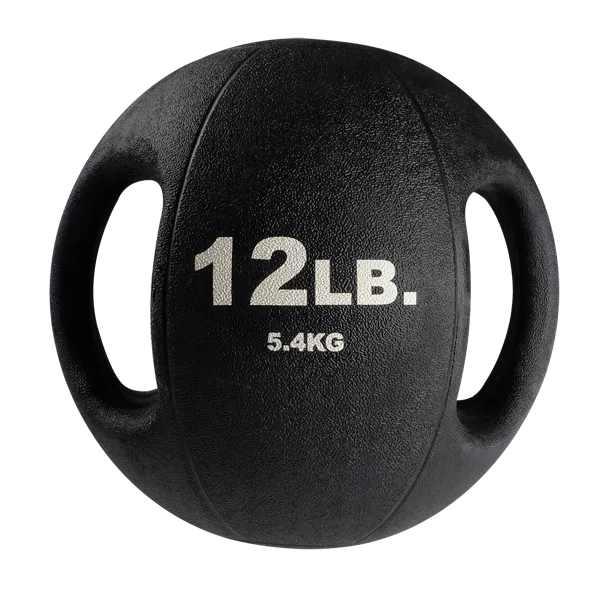 Bodysolid Dual Grip Medicine Ball - 12lb