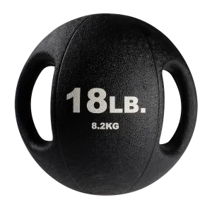 Bodysolid Dual Grip Medicine Ball- 18lb