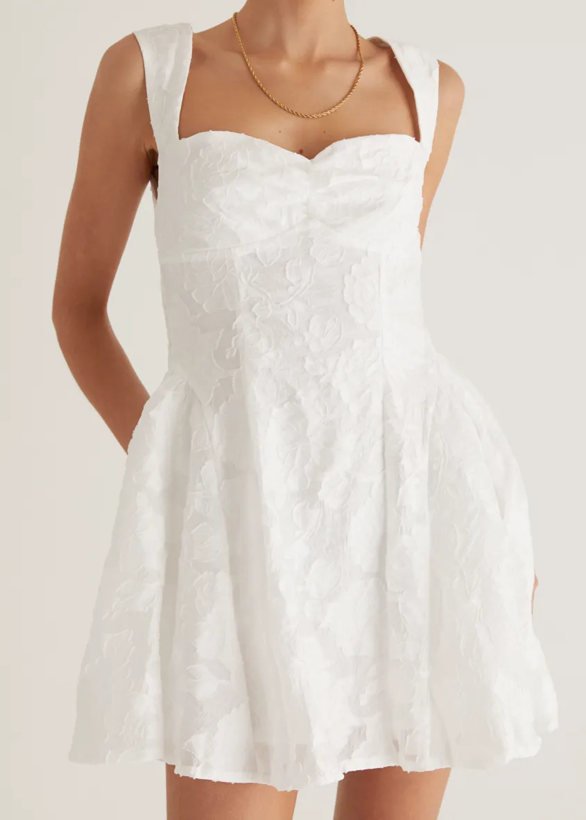 Bourdeaux Dress - Off White
