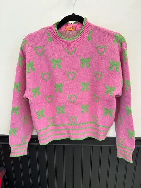 Bow & Hearts Sweater