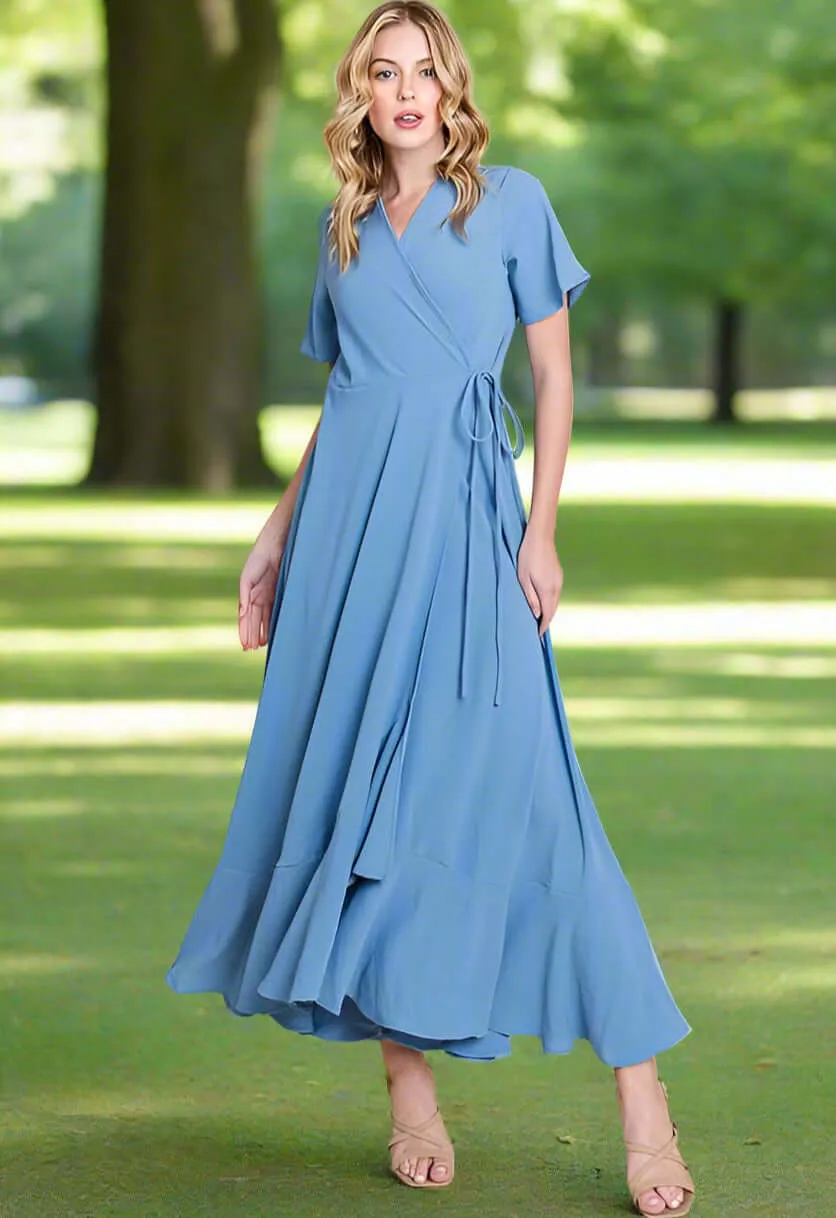 BREEZY BLUE MAXI by BomBom