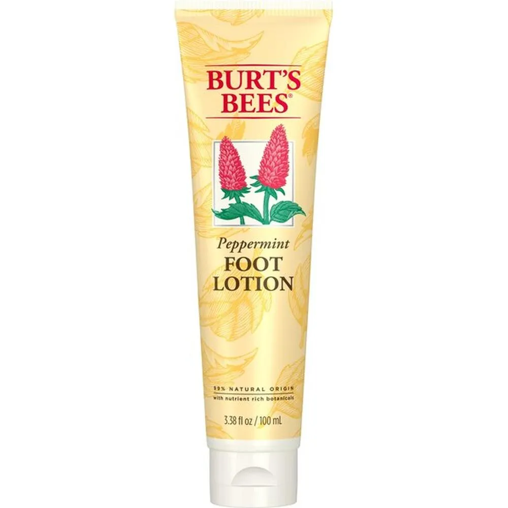 Burt's Bees Peppermint Foot Lotion / 3.38 oz.