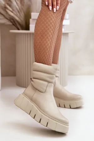 Buskin boots