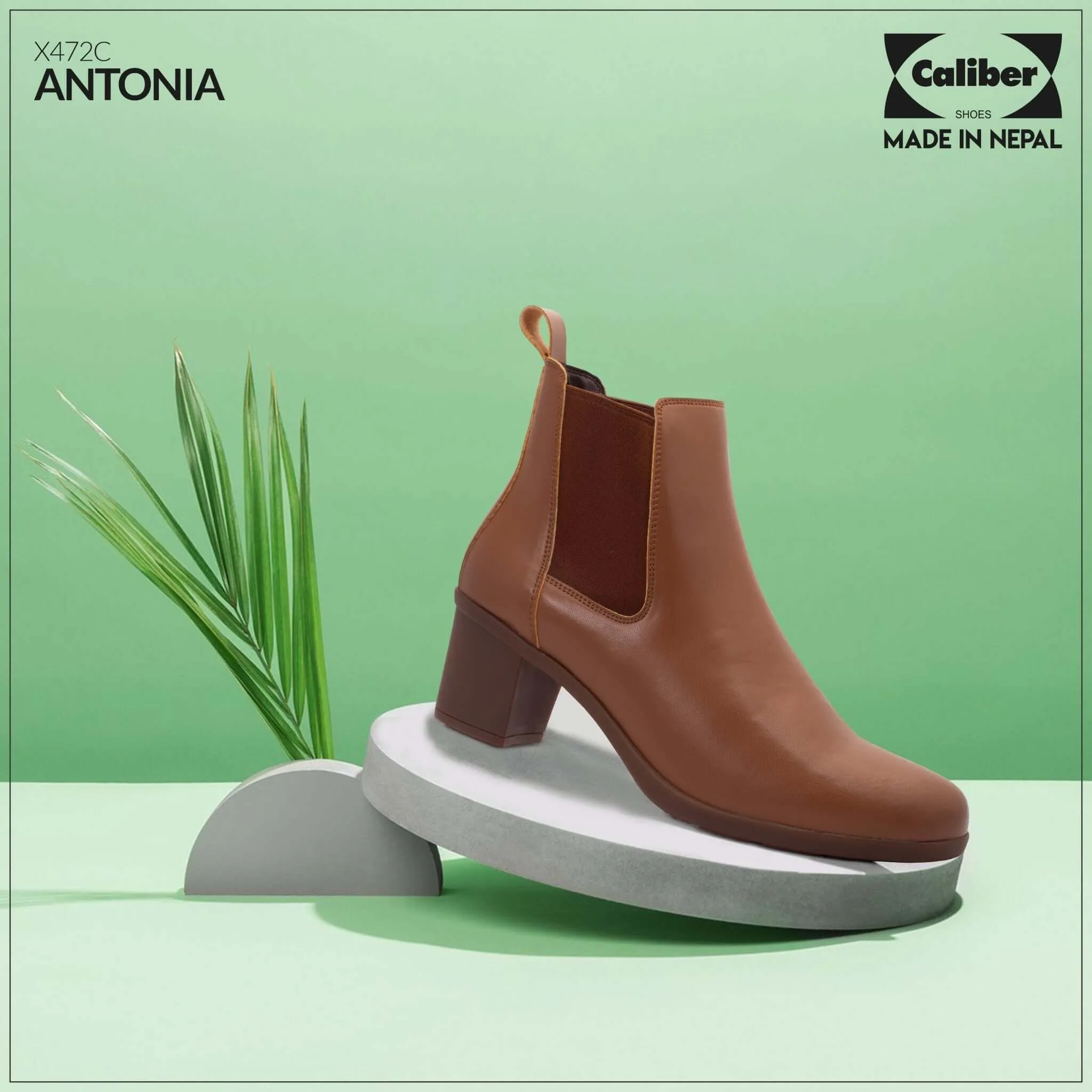 Caliber Shoes CFR Boots for Women (X472C ANTONIA)
