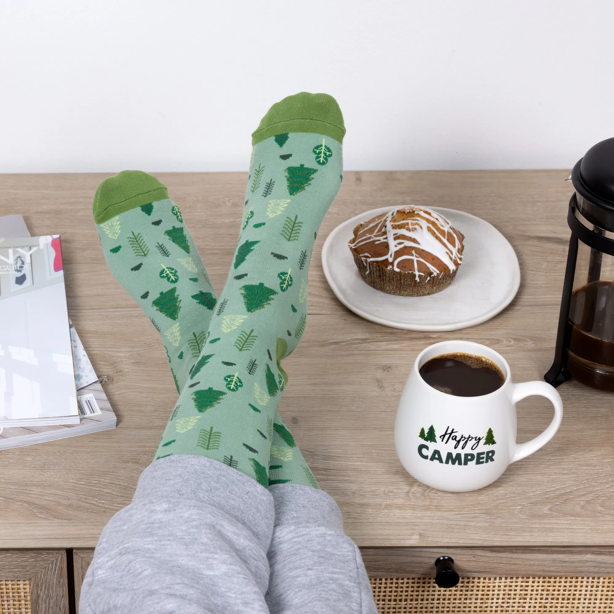 Camper 15.5 oz Mug and Sock Set