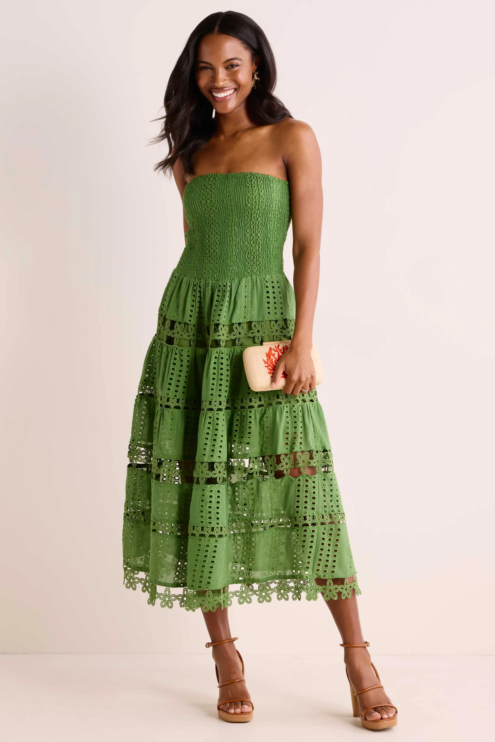 Cecilia Dress- Green