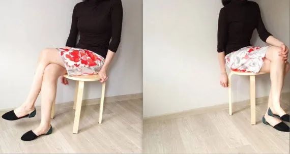 chinoiserie skirt-sold out