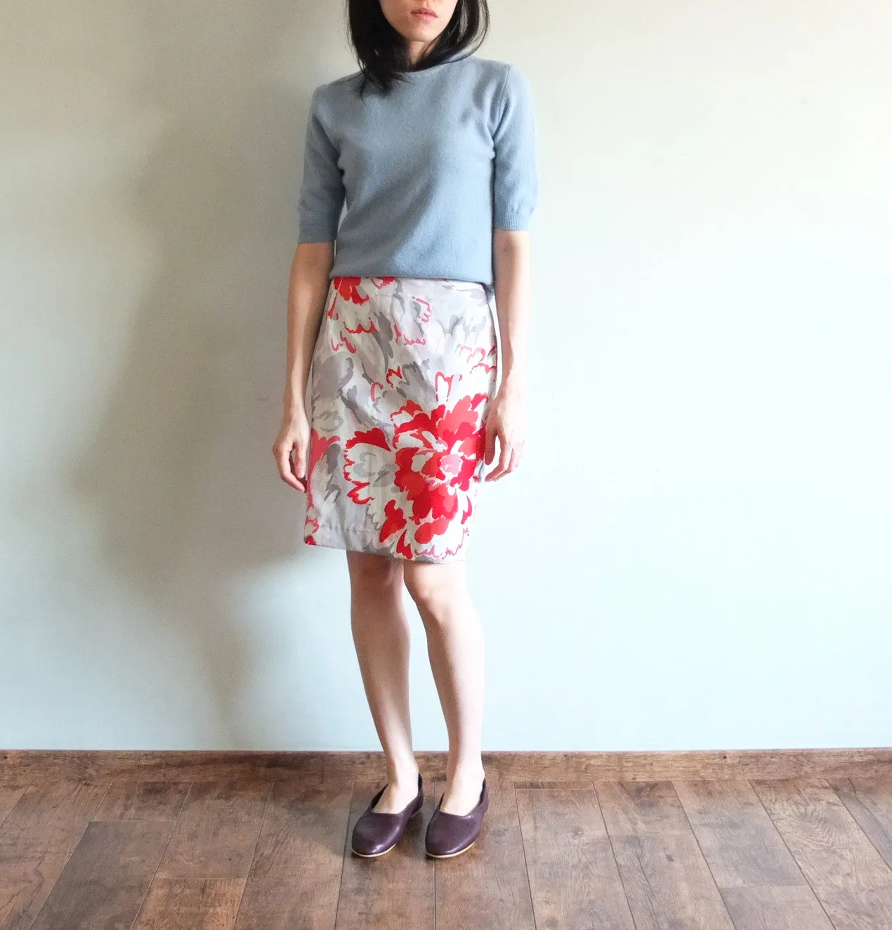 chinoiserie skirt-sold out