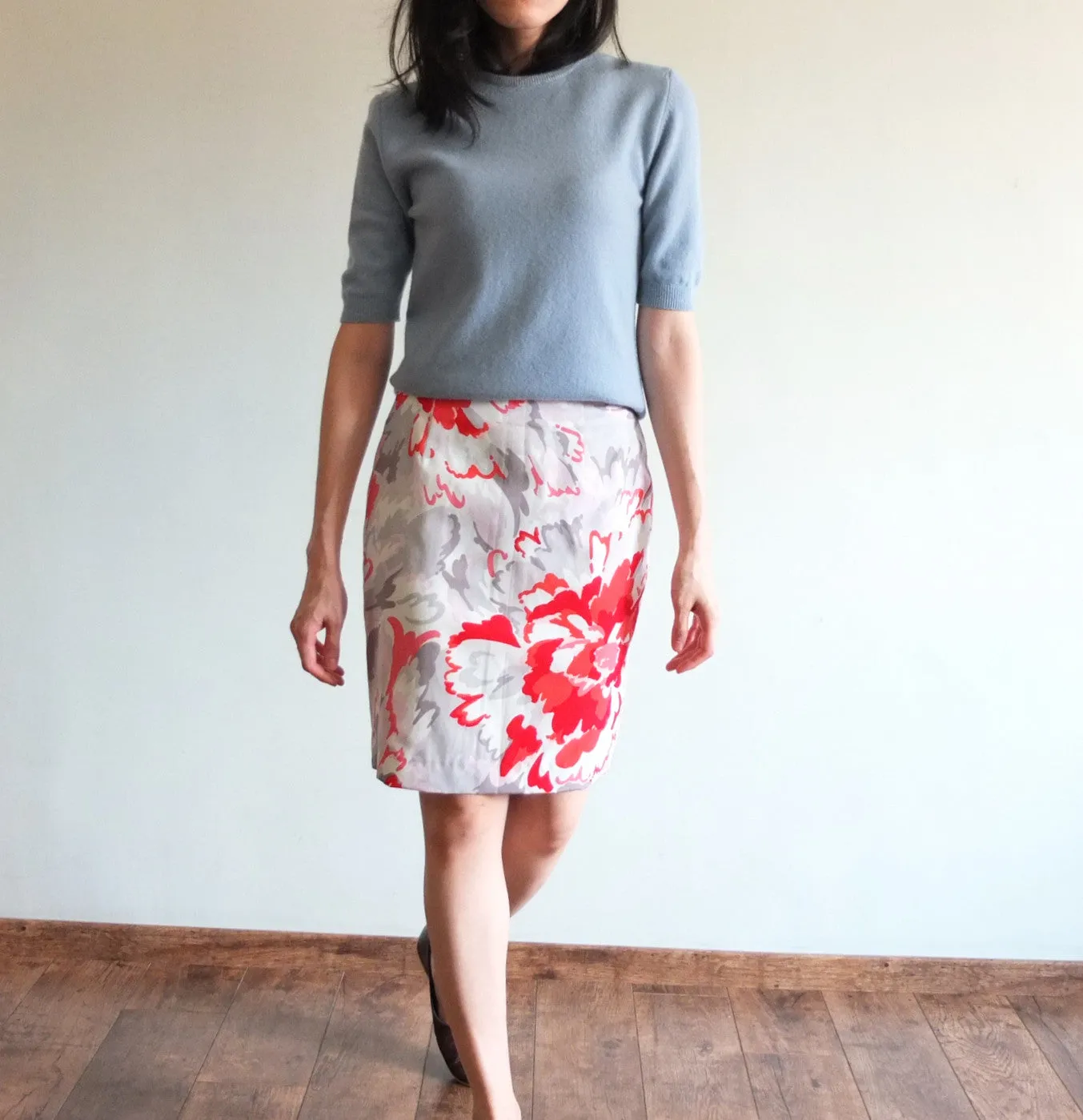 chinoiserie skirt-sold out