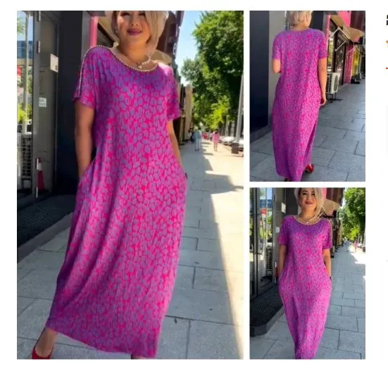 Chloe - Bold & Breezy Leopard Print Dress 💜🐆