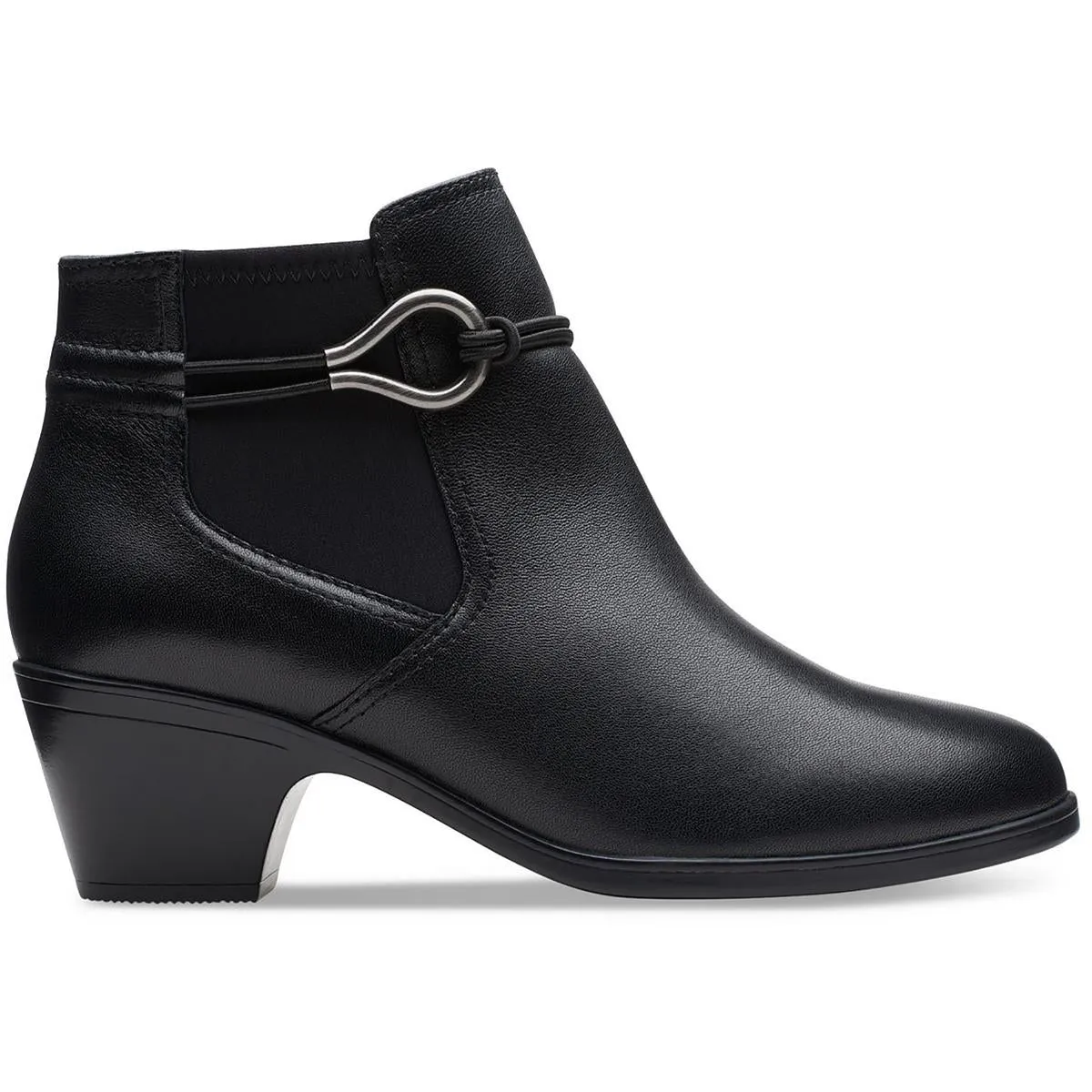 Clarks Womens Emily 2 Kaylie Leather Comfort Ankle Boots