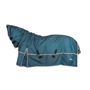 Classic Equine 5K Cross Trainer Hooded Blanket-Dark Teal