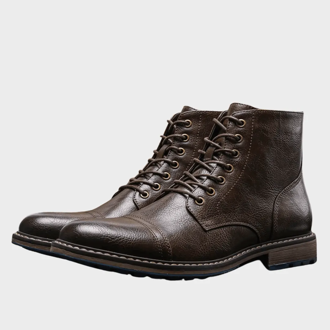 Conor | Contemporary Leather Ankle Boots