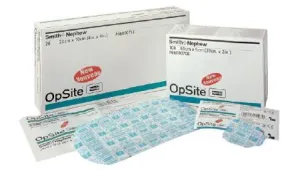 Covrsite Plus Waterproof Composite Dressing 4"x4", Adhesive, Extensible, (10)