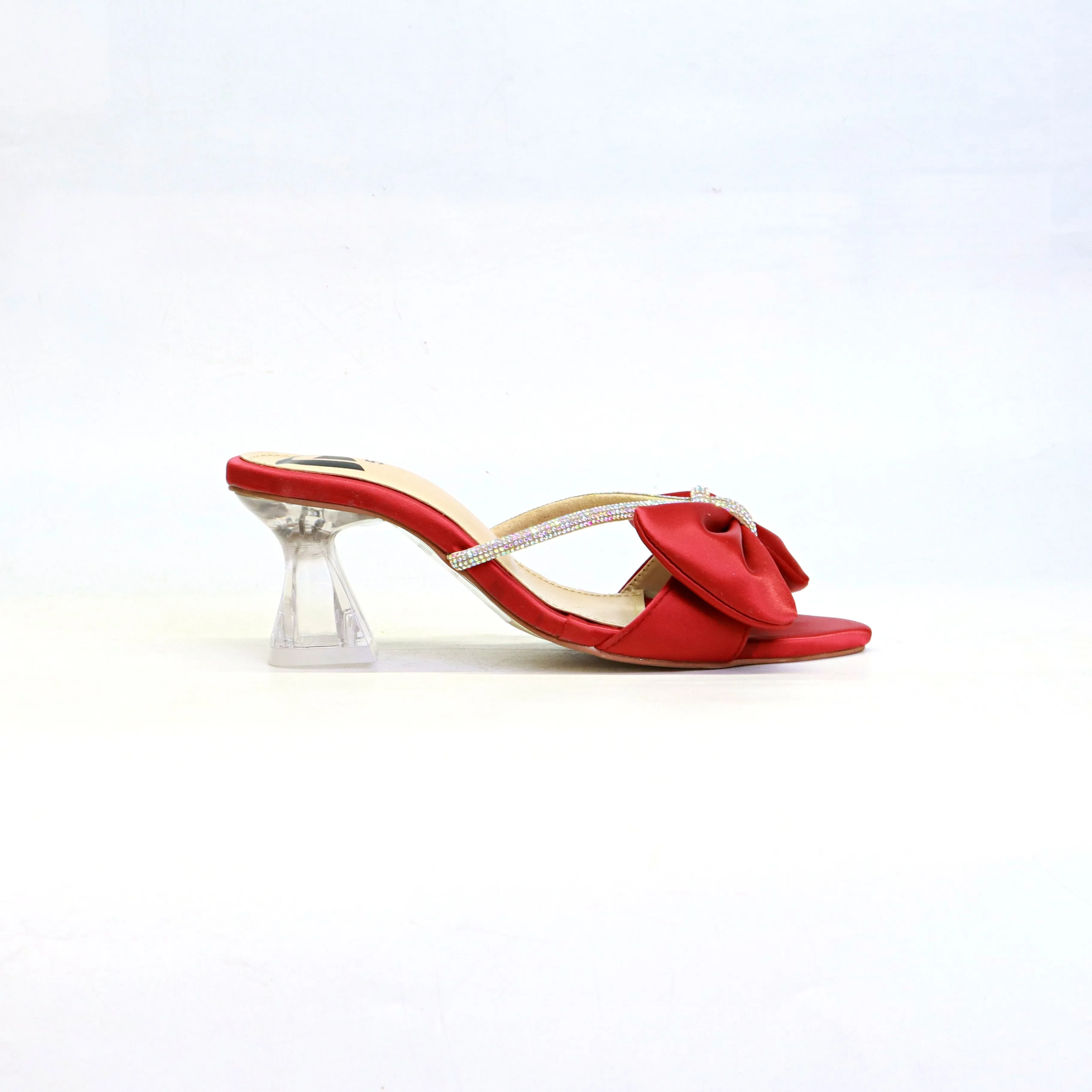 Crystal Block Heels