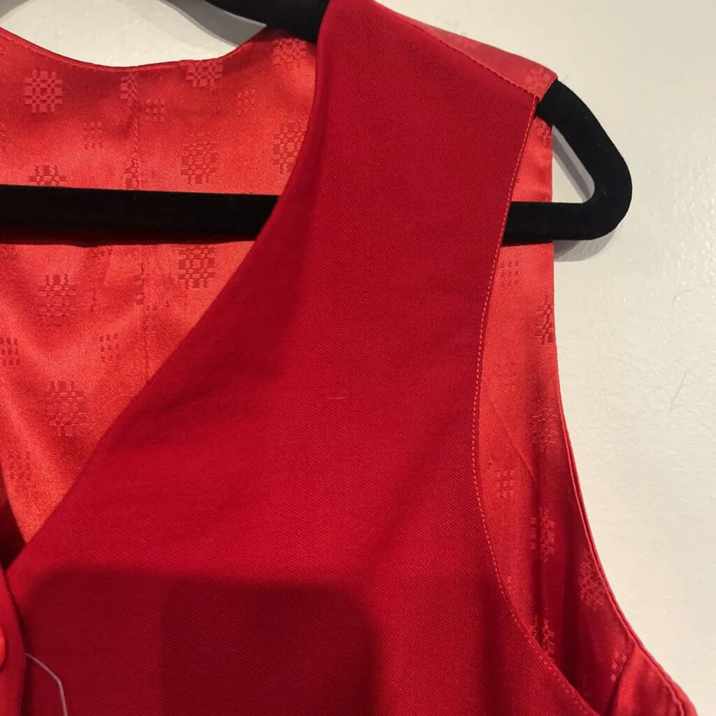 Custom Red Vest