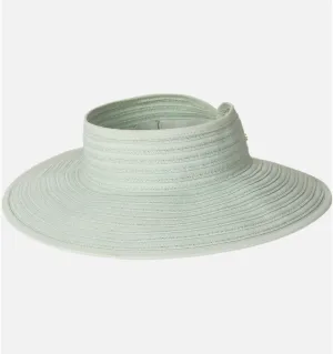 D Boreen Roll up Ladies Visor - natural, black, mint