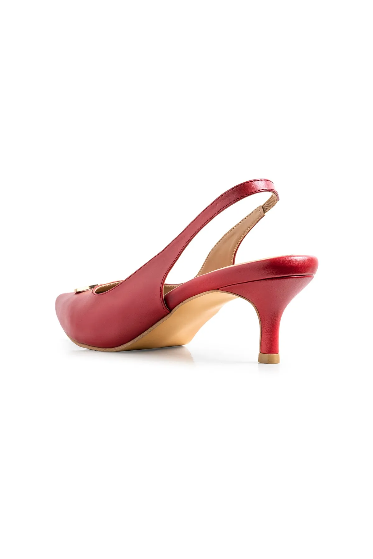 Damia Heels - Crimson