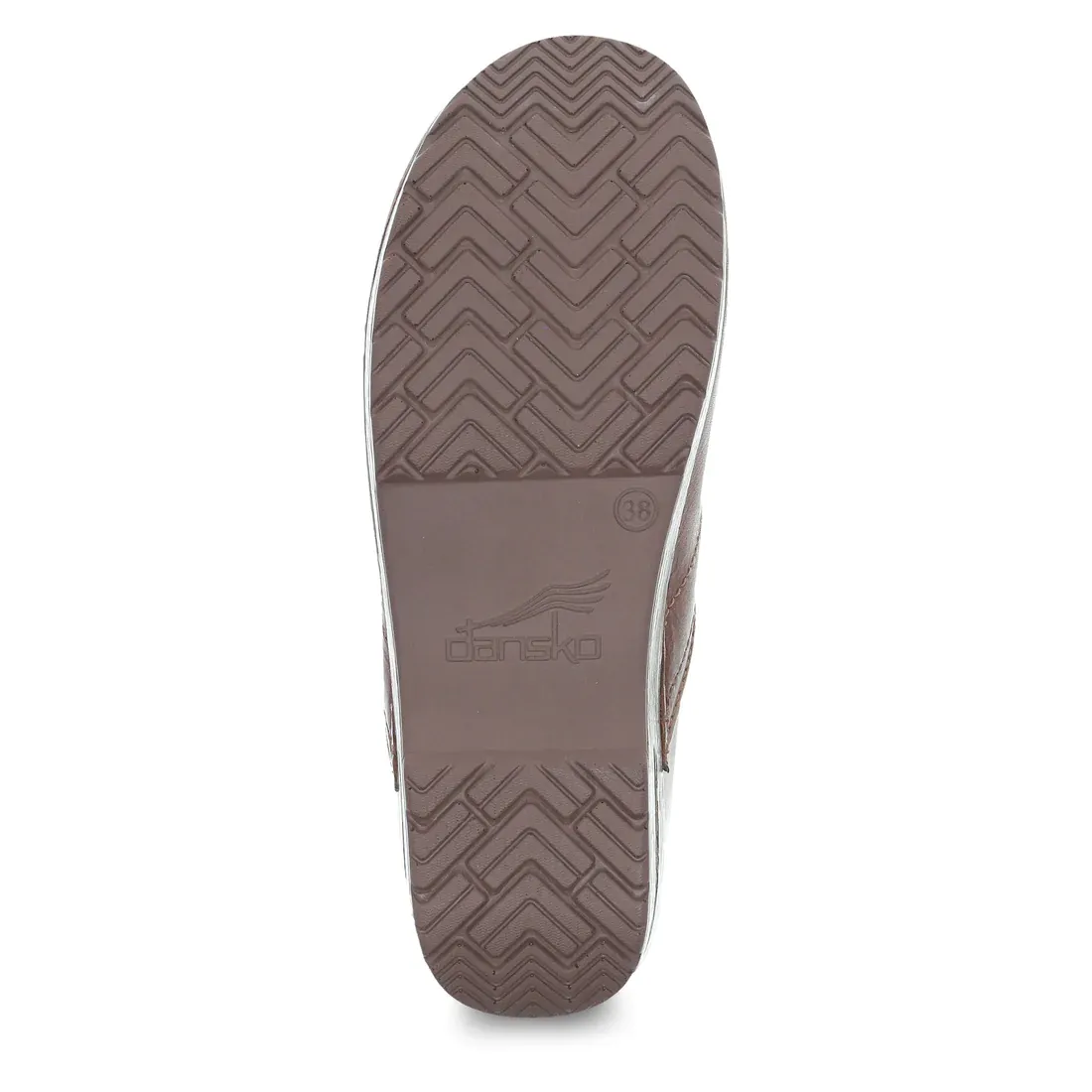 Dansko Women's Professional Saddle Full Grain Clog Leather 106531412