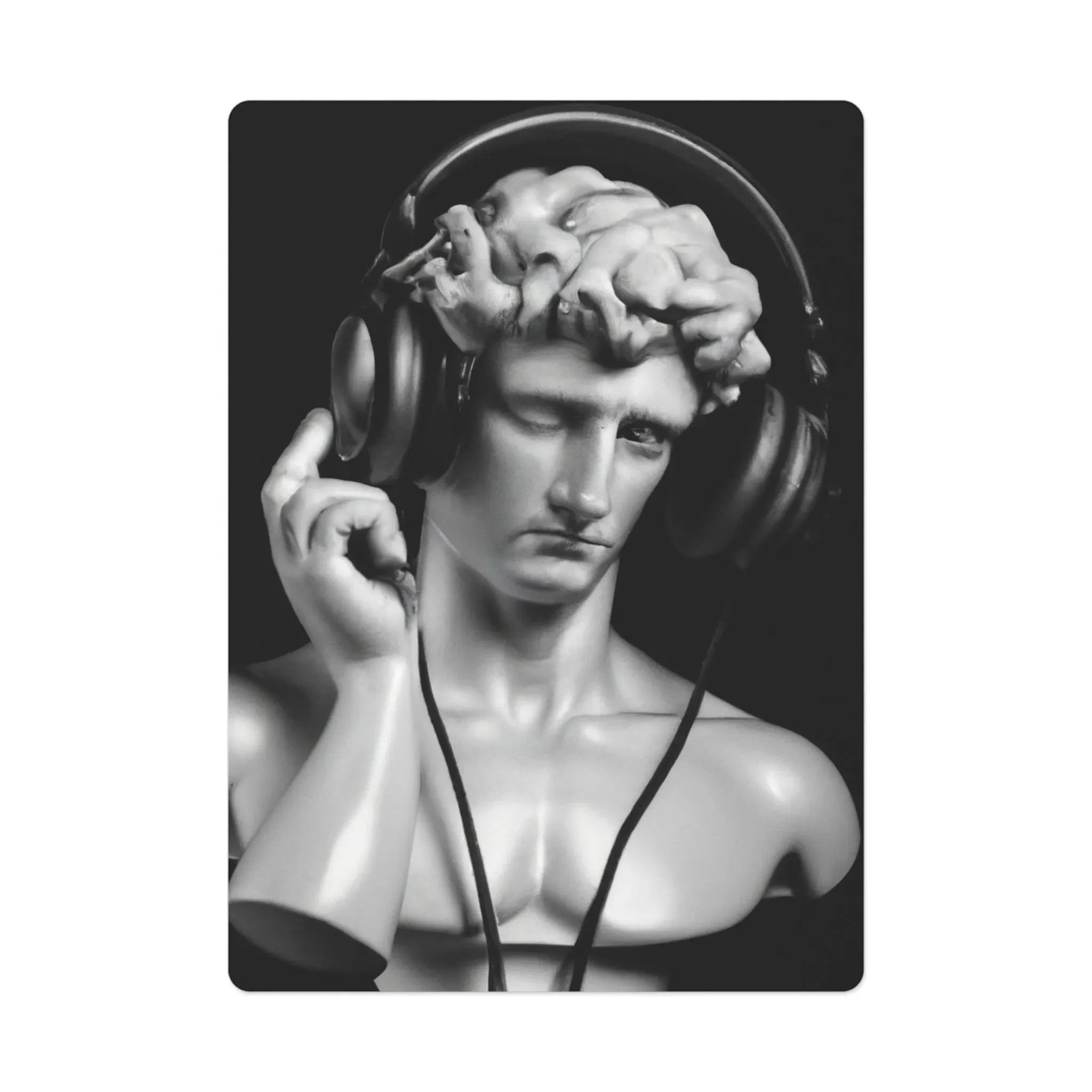 David with Headsets Poker Cards